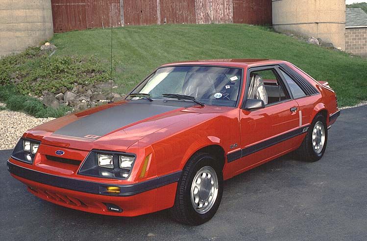 1985 Mustang Colors
