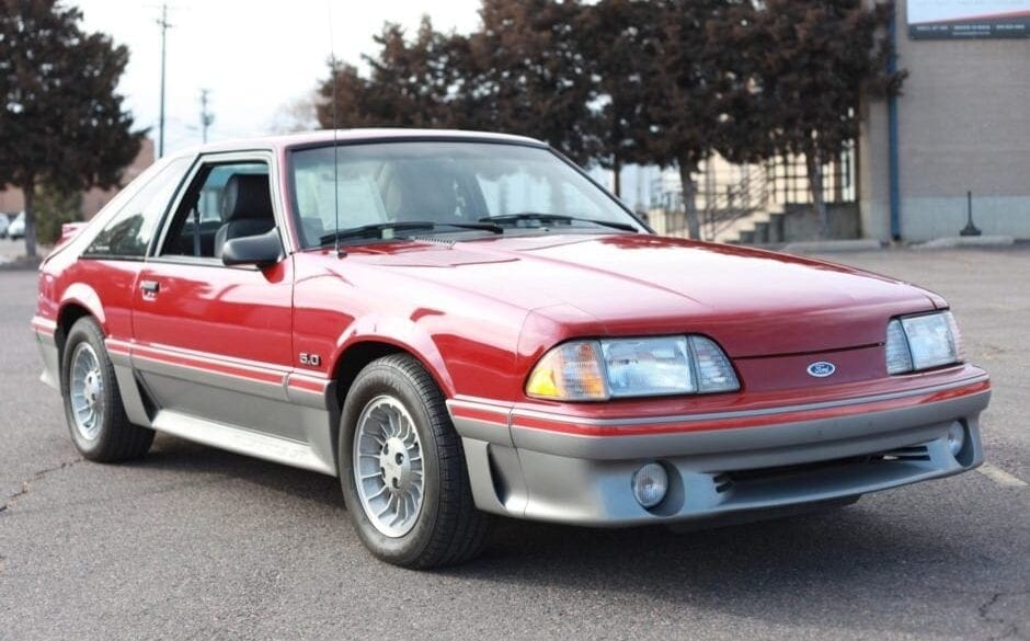 1988 Mustang Color Information