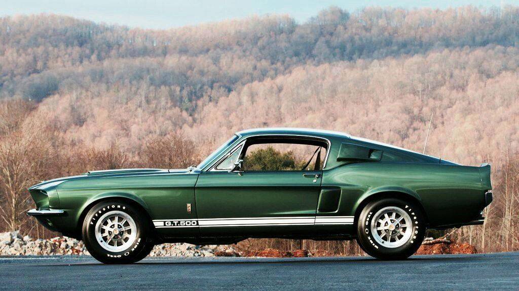 Green 1967 GT500 Shelby