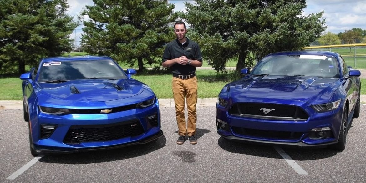 Video: 2016 Ford Mustang GT vs. 2016 Chevrolet Camaro SS – Comparison | Driving Reviews