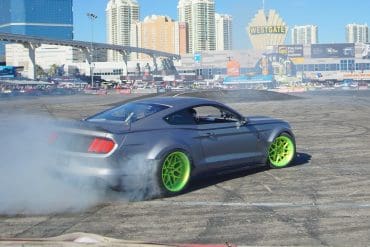 2015 Mustang Showing Off Its Drifting Capabilities