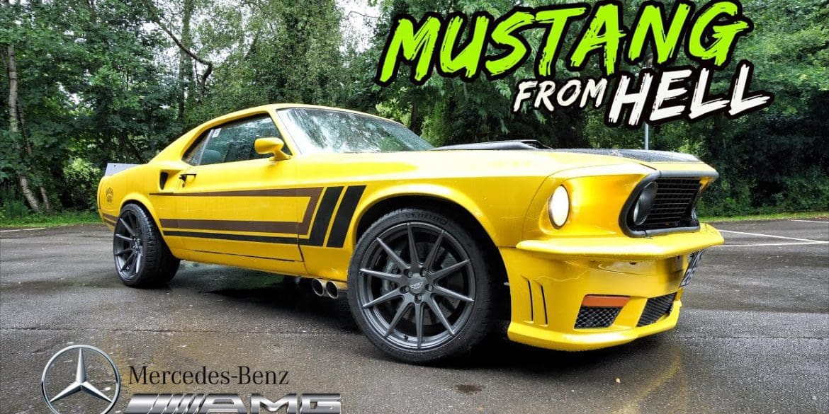 1969 Ford Mustang With A Mercedes Benz E63 AMG Motor!